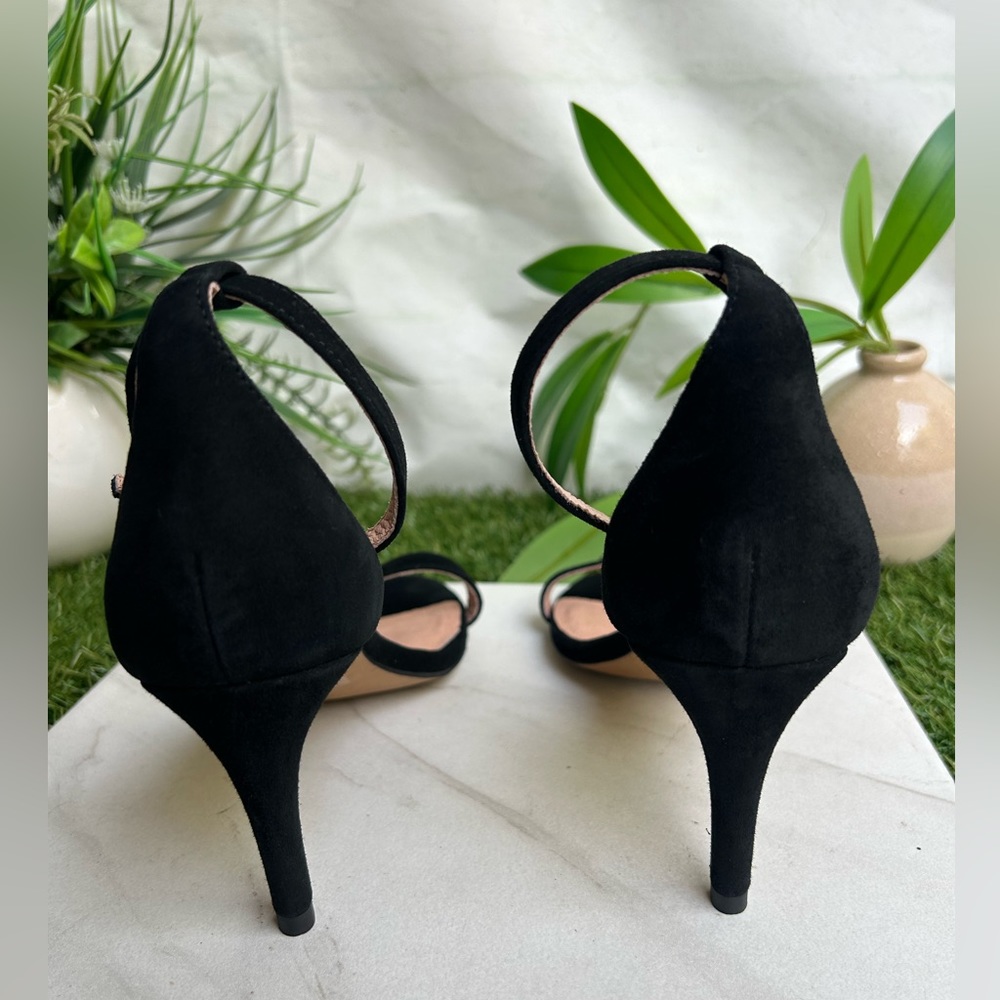 Joie Maisie Suede Sandal black women size 7.5 new no box - Picture 6 of 15